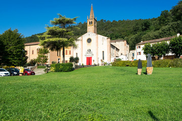 Fototapeta na wymiar Santuario della Beata Vergine della Salute, Monteortone - Abano Terme