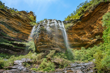 beautiful waterfalls, wentworth falls, blue mountains, australia 13