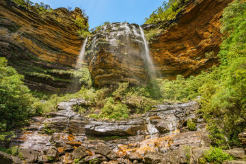 beautiful waterfalls, wentworth falls, blue mountains, australia 52