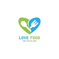 Love food logo