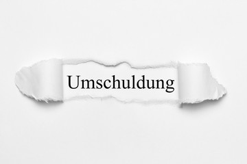 Umschuldung 