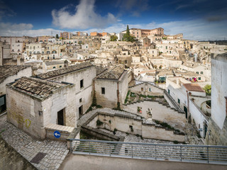 Matera, the cave city in Basilicata, Italy