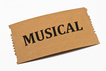Musical Karte
