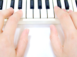 キーボード演奏