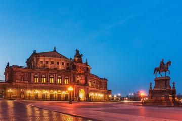 Naklejka premium Dresden, Sachsen