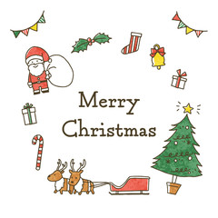 手書きクリスマス