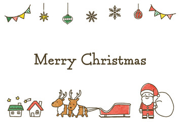 手書きクリスマス