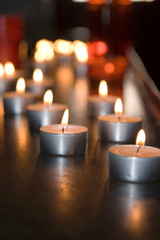 Kerzenlicht im Dunkel 1