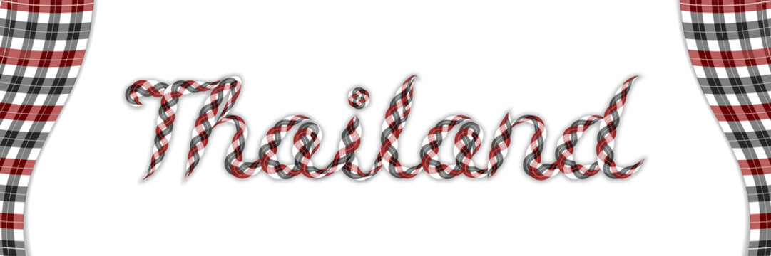 Thailand Loincloth font style