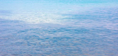 Blue sea background