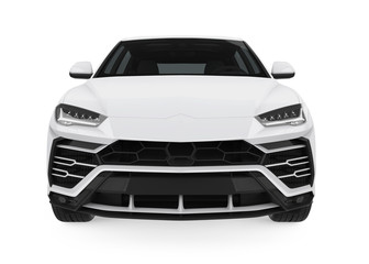 SUV Car Isolated
