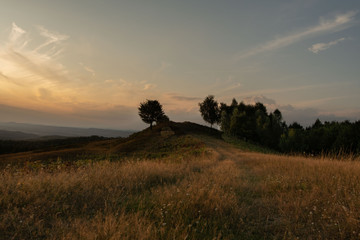 Fototapeta na wymiar Transylvanian summer