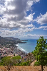 Foto op Canvas Gorgeous view from Rocca di Cefalu in Sicily © Meandering Max