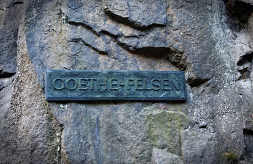 Goethefelsen - Bodetal - Germany