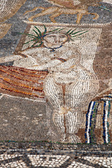 Volubilis Morocco,  Mosaic in House of the Procession of Venus