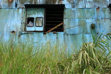 old abandoned house