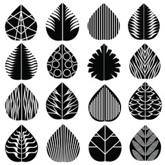 set of vector leafs
