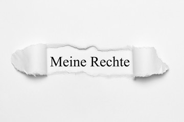 Meine Rechte 