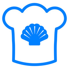 Obraz premium Muschel und Kochhaube