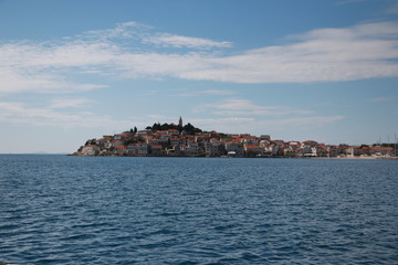 Fototapeta na wymiar view of the city of Rovinj from croatia