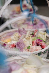 Blumen bei der Hochzeit - Blumenmädchen