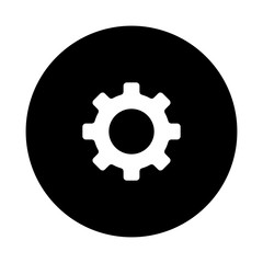 gear, cog, setting icon vector