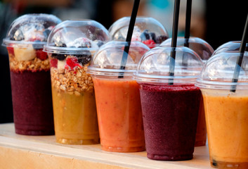 Fruit smoothies