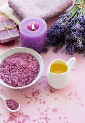 Lavender spa products