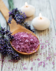 Lavender spa products