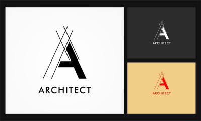 a architect vector logo
