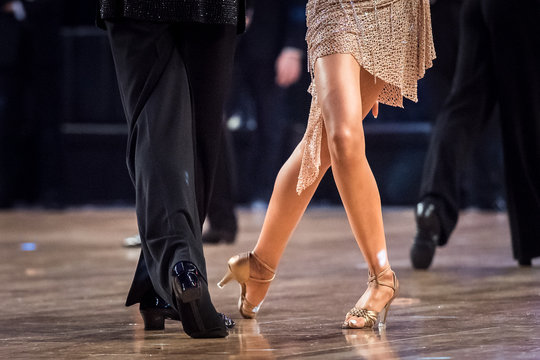 Couple Dancing Latin Dance