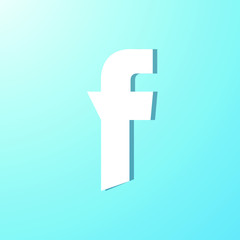 Letter F logo icon design template elements