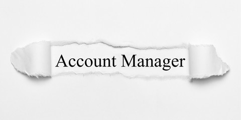 Obraz premium Account Manager 