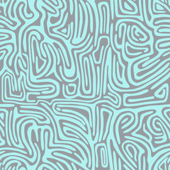 Short thick curved stripes.