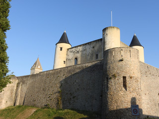 Fototapeta na wymiar château de noirmoutier