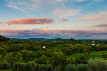 Obraz premium Landscape / Sunset