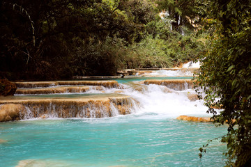 waterfall in national park - 285788297