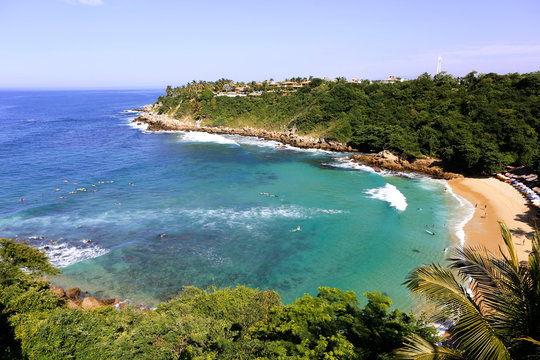 tropical island in the sea