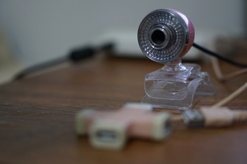 Computer webcam camera and usb cable