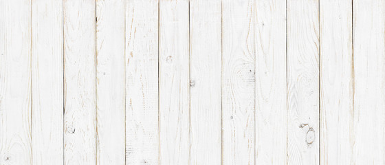 white wood texture background, wide wooden plank panel pattern