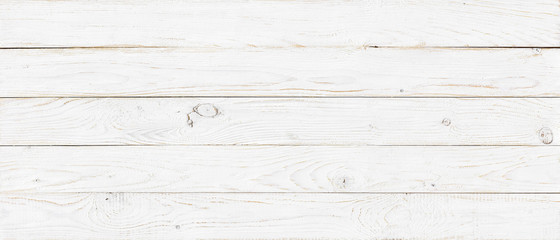 Fototapeta na wymiar white wood texture background, wide wooden plank panel pattern