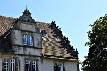 old house in town of Germany