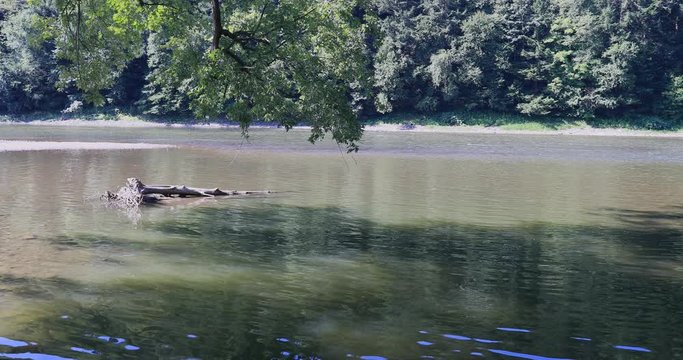 Priesthood Restoration Site Susquehanna River Pennsylvania. Home of Joseph Smith, The Church of Jesus Christ of Latter-day Saints. First baptism and ordination site. Rural landscape.