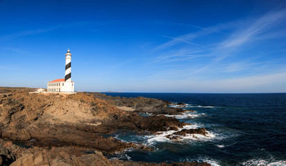 Faro de Favaritx en Menorca Mahon