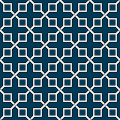 Obraz na płótnie Canvas Seamless Modern Stripped Geometric Pattern. Colorful Vector Background. Mix of Tangled and Interlaced Lines