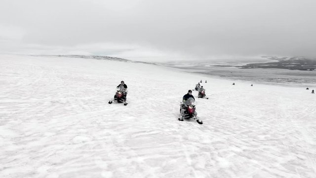 Snowmobile Tour in Iceland