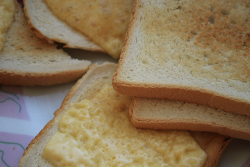 Sandwiches with cheese