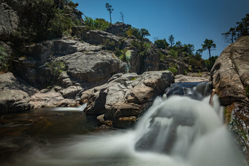 waterfall from corsica