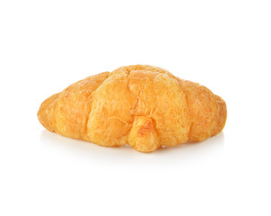 Croissant isolated on white background