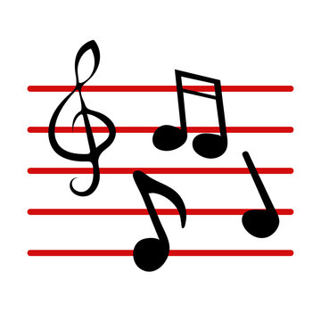 Music notes symbol.